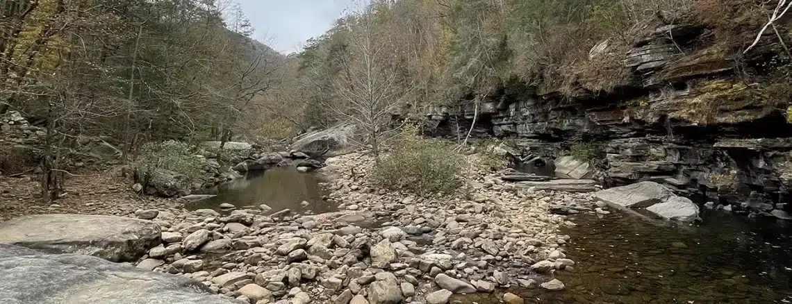 North Chickamauga Creek Gorge State Park in Tennessee - Trails and Tap