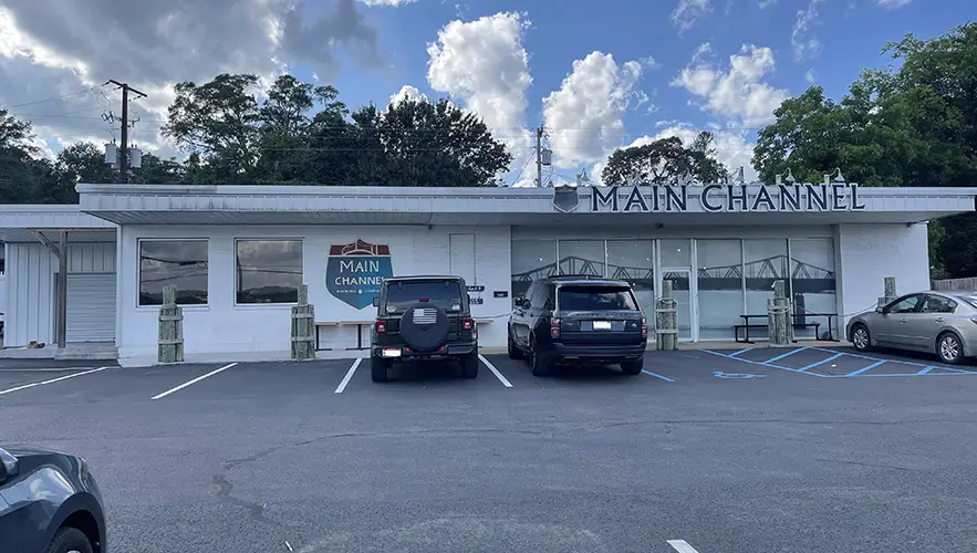 Entrance to Main Channel Brewing
