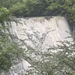 Vickery Creek Falls at Old Mill Park in Roswell GA