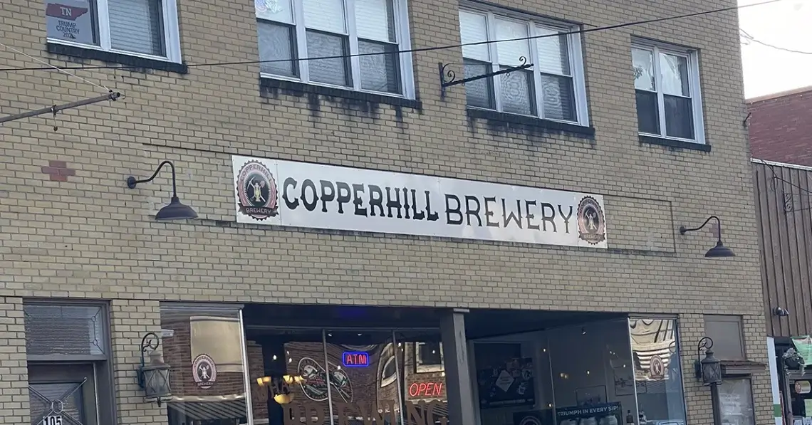 Copperhill Brewery in Copperhill, TN